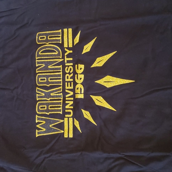 SALE!!! Wakanda University cotton T-shirts (for men/women/youths) - Picture 3 of 6